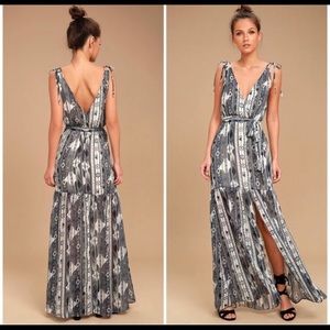 Lulu’s mystic moment tribal print dress